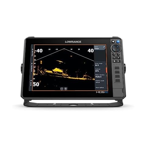 Lowrance HDS PRO 12 Inch Fish Finder/ Chart Plotter with ActiveImaging HD 3-in-1 Transducer with Smartphone Integration Cover