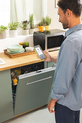 Candy CI 6B4F1MA / Vollintegrierter Geschirrspüler / 60 cm/Wi-Fi Funktion (hOn) /16 Maßgedecke/Besteckschublade/Höhenverstellbarer Oberkorb mit „Easy Click“ / Aquastop / 8 Programme