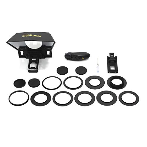 HomeStream Smartphone Teleprompter for DSLR, Mirrorless Cameras, Smartphones w/Bluetooth Remote