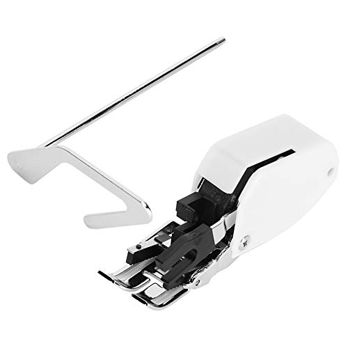Prensatelas lateral con cortador para máquina de coser overlock miniatura 5