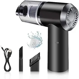 NABHU Vacuum Cleaner for Home and Car Wireless Dust Collection 2 in 1 Car Vaccum Cleaner 120W High-Power Handheld Dual-Use Portable USB Rechargable