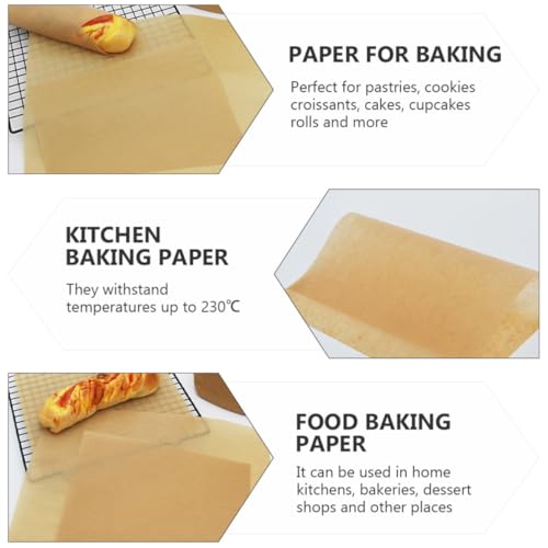 Papel para hornear resistente a altas temperaturas Luxshiny: no más masas pegadas al molde 6