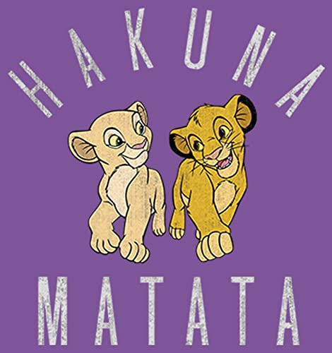 Girl's Lion King Nala and Simba Distressed T-Shirt2