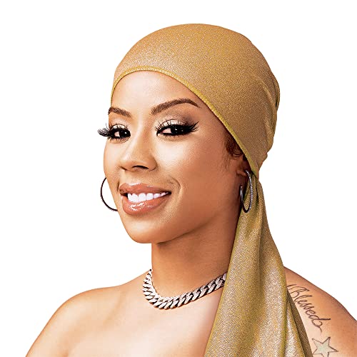 Red by Kiss X Keyshia Cole Glitter Wrap Scarf, Soft and Lightweight 58