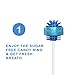 Fresh-Tips Mini Disposable Travel Toothbrush | Individually Wrapped | 25 Pack | Peppermint w/Xylitol | Next Generation Oral Care