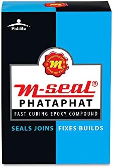 Pidilite m-Seal Phataphat Fast Curing Epoxy Compound Putty Sealant Adhesive For Leakage, Bonding, Gap Filling and Repairing - 90 Grams