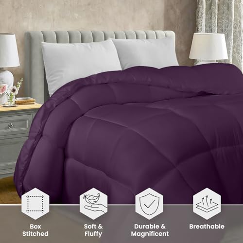 image for Utopia Bedding Comforter Duvet Insert, Quilted Comforter with Corner T