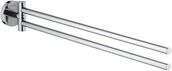 GROHE Start İkili Uzun Havluluk, 439 mm, Duş, Banyo Aksesuarları, Krom, 41183000