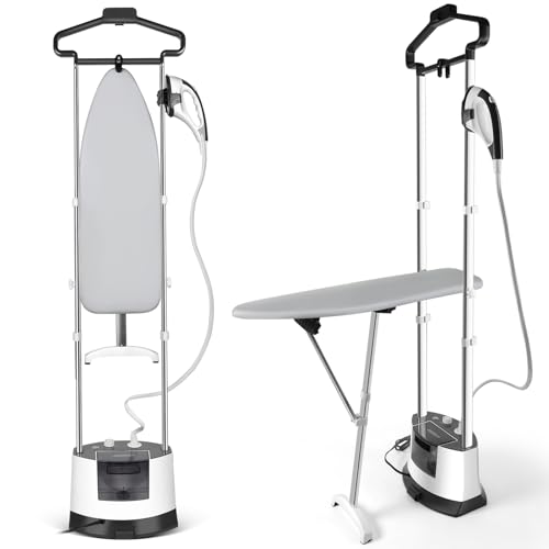 Standing Garment Steamer with Detachable Tank