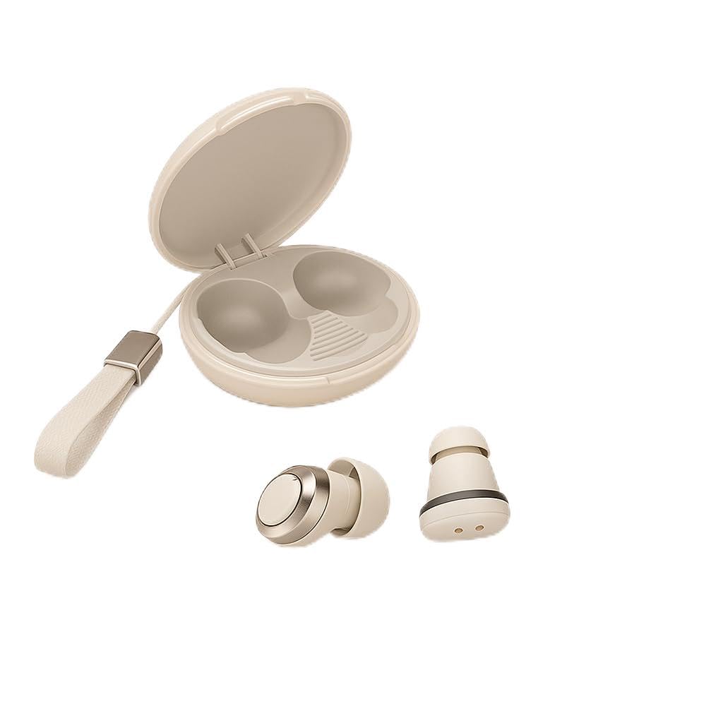 A.T High-Fidelity Ear Plugs, Noise Reduction for Concerts Festivals, Sports, Nightlife (White), Universal Fit