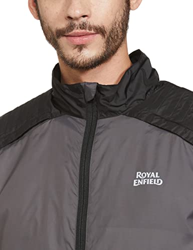 Image of Royal Enfield Nylon Windcheater for Men (RLAWCG000013)