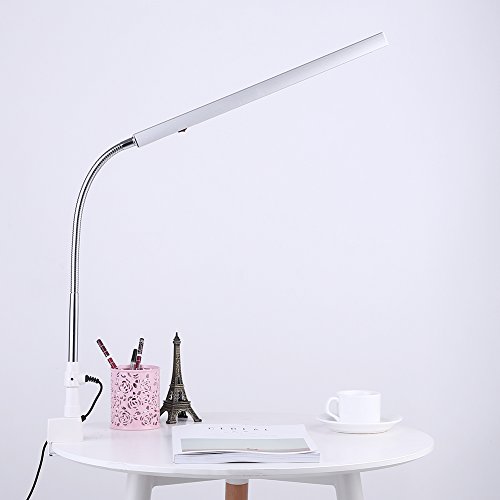 Clip on Dimmable LED Desk Lamp, Office Lamp, Eye-caring for Working for Reading(British regulatory) - Image 4