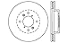 StopTech 127.40039R Sport Drilled/Slotted Brake Rotor (Front Right), 1 Pack