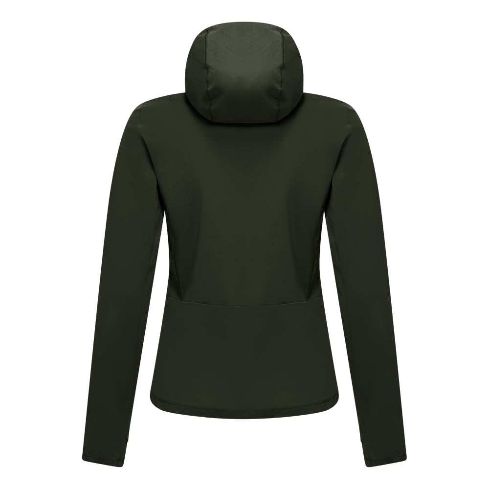 Salewa PUEZ SUN HOODIE W, L, dark olive