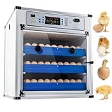 Automatischer Eierbrüter mit Temperaturregelung und LED-Anzeige für Bruthühner und Wachteln