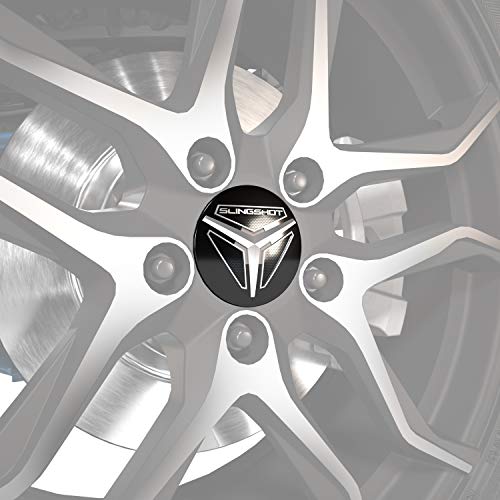 Polaris Slingshot Wheel Caps - Gloss Black