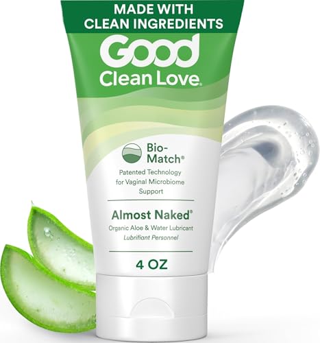 Good Clean Love Almost Naked Organic Lubricant, 4 oz