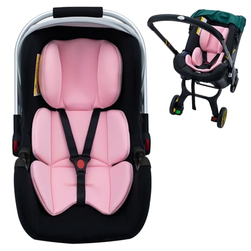Infant Car Seat Insert, Ultra-Thick Carseat Head Support for Infant, Breathable Baby Car Seat Head & Body Support Compatible with Stroller, Universal...