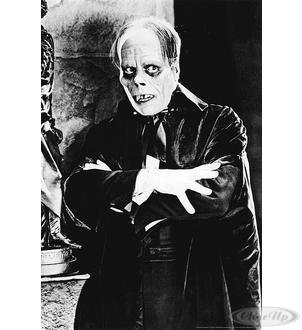 Poster Le fantôme de l'Opéra Lon Chaney décoration murale salon style cinéma rétro vintage retro