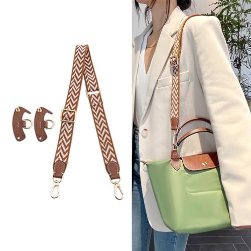 Image of Purse Straps Replacement, Handbag Crossbody Shoulder Strap Adjustable for Small Tote Bag Women