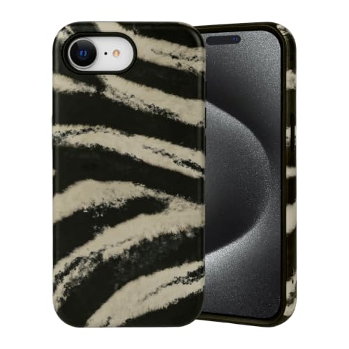 Coque antichoc iPhone 17e/16e zèbre - Évitez les fissures avec style