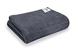 SOFTSPUN Microfiber Bath Towel 1Pc 60x120cm Grey! Ultra Absorbent Super Soft & Lightweight Quick Drying for Women Daily Use for Unisex.