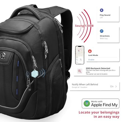 Image of Swissdigital Design Large Travel Backpack For Men, TSA Business Laptop Backpack With Finder color random| J16BTBT013-01