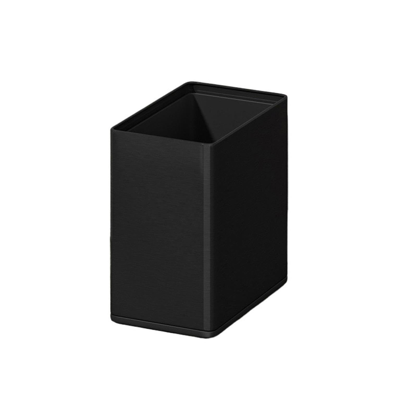 guiling-1986 Trash Can Household living room trash can Garbage Can(Black)