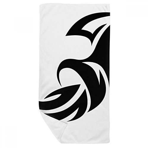 Serviette de bain Verseau multicolore, cadeau idéal 35 x 70 cm - 2