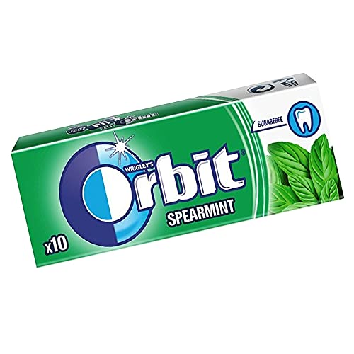 Original WRIGLEY's Orbit CHEWING GUM 30 (FULL BOX) PACKS FRESH STOCK (SPEARMINT)