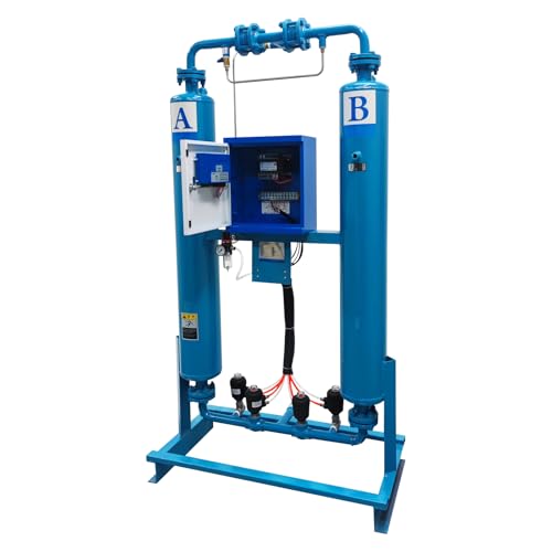 Yokoma Non-Heat Adsorption Dryer Compressed Air Dryer Twin-Tower Adsorption Drying 110V 100W for Metallurgy Electric Power Chemical Industry