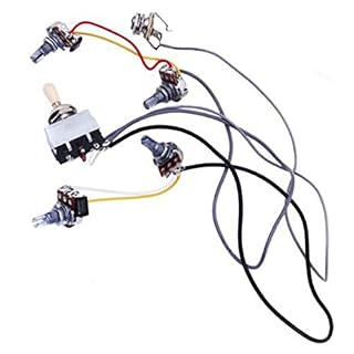 ZUOMU Faisceau de câblage pour guitare avec pickguard/cavité/convertisseur/plaque de sélection/support/vis Kit de… - Les Beatles, Paul McCartney, John Lennon, RIngo Starr, George Harrison ZUOMU Faisceau de câblage pour guitare avec pickguard/cavité/convertisseur/plaque de sélection/support/vis Kit de… – Image 4