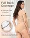 Intimate Portal Cotton Maternity Underwear Under the Bump Pregnancy Bikini Undies Womens Postpartum Panties 6 Pack Nude M