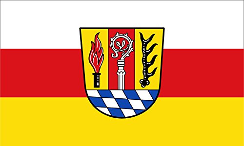 Drapeau d'Eichstätt grand format paysage pour pavillon de mât - 2
