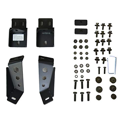BLACK HORSE Atlas Roll Bar Black Compatible with 2019-2022 Ford Ranger-ATRB8BK