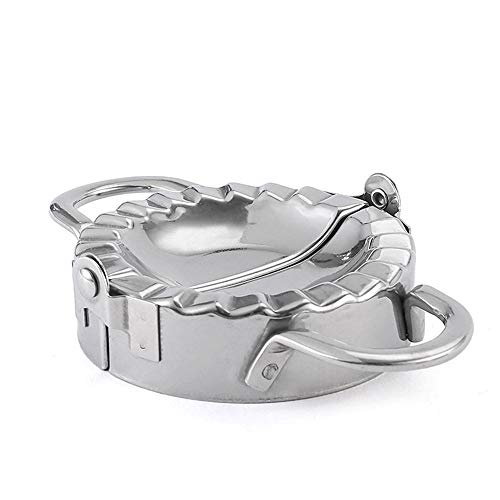 Htovila Dumpling Maker 1PC Dough Press Circle Cutter Ravioli Empanada Maker Stainless Steel Mold Kitchen Tools-S