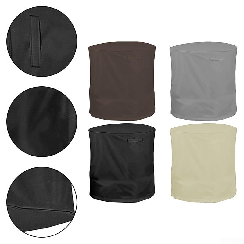 Housse de protection pour broyeur de bois - Noir - Imperméable - Résistante à la poussière - Housse de protection étanche à la poussière - Tissu Oxford 420D - 85 x 110 cm - Noir