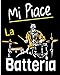 Mi piace la batteria: Per principianti e avanzati che si esercitano o studiano la batteria. Punteggi in bianco per la batteria. Idee regalo per batteristi, compleanni, anniversari, feste