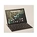 Google Pixel C Keyboard, Bluetooth Auto-Syncing Tablet QWERTY Keyboard Dock and Cover (Charcoal Black)