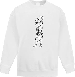 Azeeda 'Business Lady' Kid's Sweatshirt/Jumper (14-15 Years) (KW00056616)