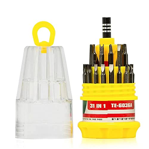 Kit De Ferramentas Chaves Manutenção Celular Tablet 31x1 Lelong Le-938