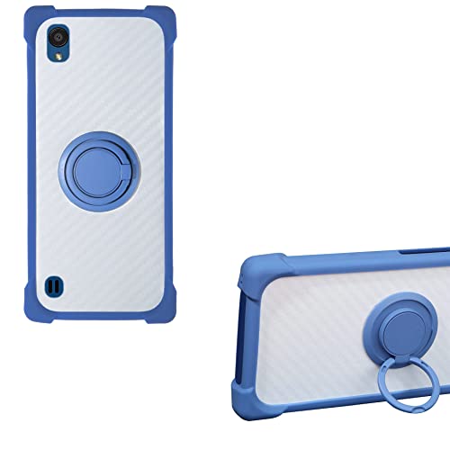 Funda para Zte Blade A5 2019 Funda Compatible con Zte Blade A5 2019 Case Carcasa PC + Silicona Soporte Anillo Metalico 360 CSKB-LAN