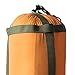 PciDinFo Sleepingbag Storage Pack Compression Stuff Sack Outdoor Sports Folding Container Waterproof Silicone Coated Nylon Drawstring Design Suitable for Campi, Orange