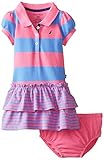 Nautica Baby-Girls Infant Striped Pique Polo Dress
