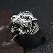 Imagen de APLVFFZH Anillo Cabeza de Tigre Anillo Gótico Tribal Banda Motociclista Anillo Vintage Masculino Acero Inoxidable Acabado Pulido Adecuado para Regalo
