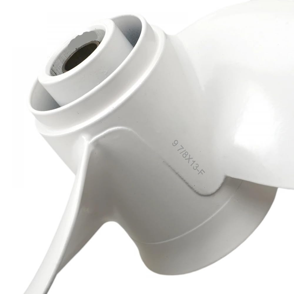 Elabora in Alluminio Compatibile con Motore da 25 CV da 30 CV 9 7/8 x 13 F Parte di Sostituzione delle Dimensioni