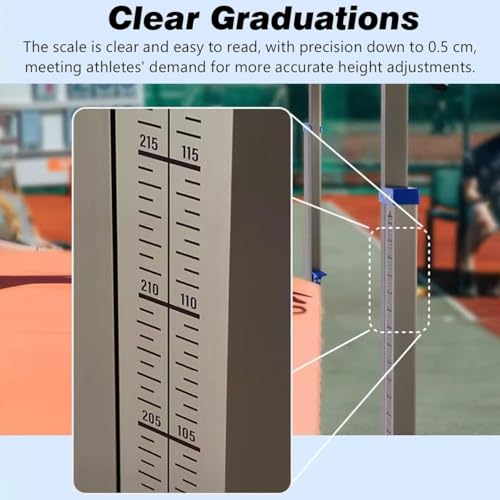 Équipement de saut en hauteur mobile pour simplifier le stockage en lycée - 2