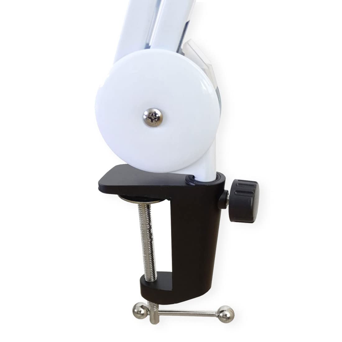 keepdrum MS138WH - Brazo de micrófono articulado para micrófonos, color blanco