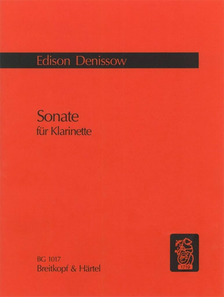 SONATA FOR CLARINET CLARINETTE      Sheet music – January 1, 2000