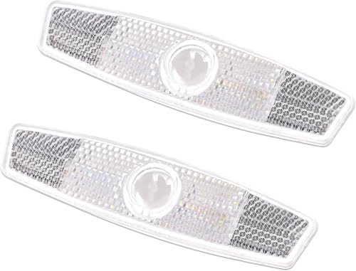 QfwdfcTrenz 2 Pcs Spoke Reflectors